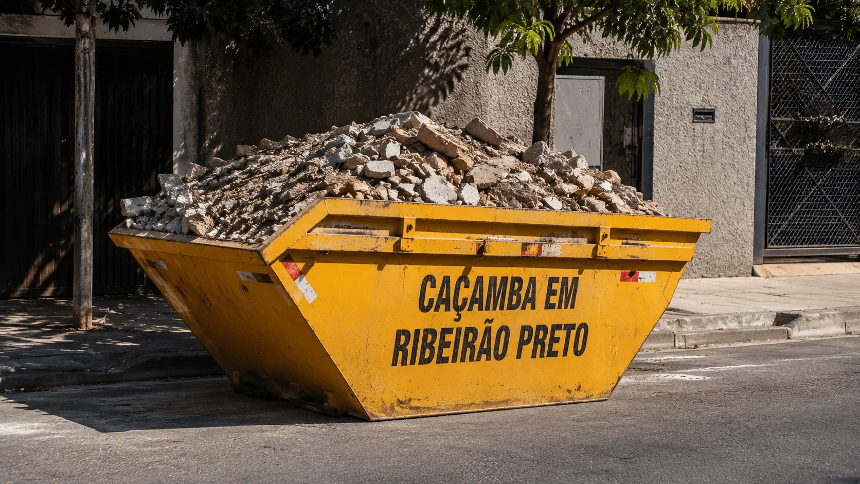 Disk caçamba com entrega expressa em Ribeirão Preto